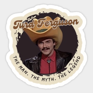 Turd Ferguson Comedy Sticker